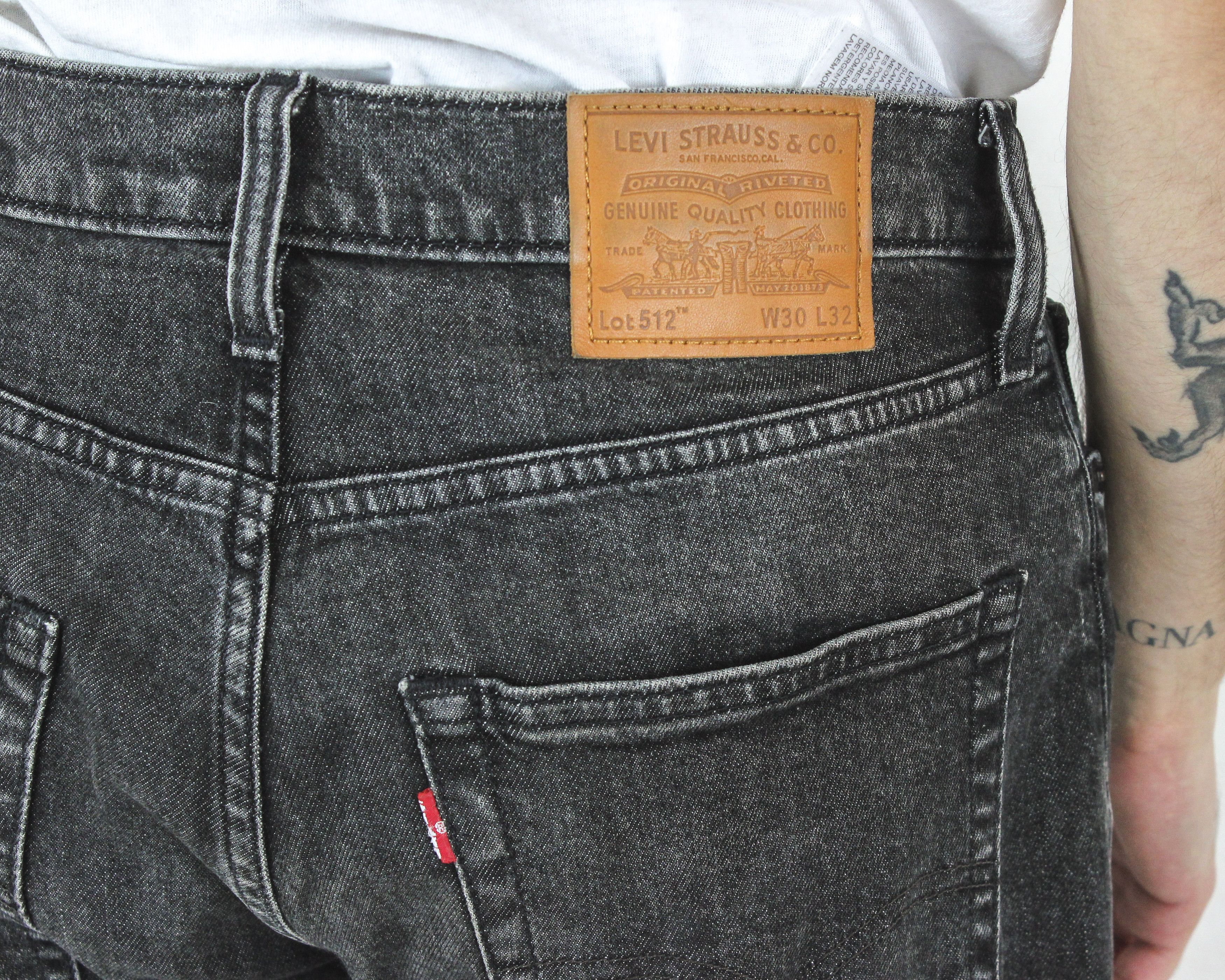 Levi's 512 Mens W30 L32 Slim Fit Tapered Jeans Denim Pants Trousers Size US 30 / EU 46 - 5 Thumbnail
