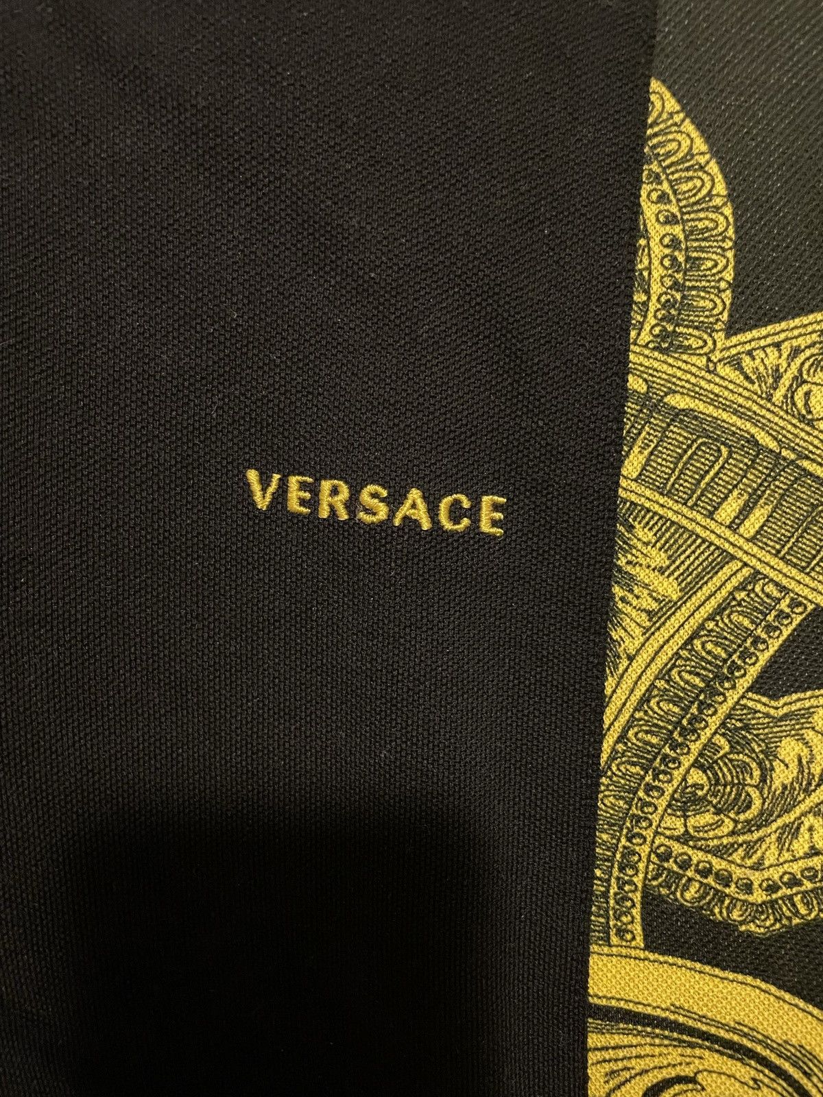 Versace Versace Medusa Multicolor Polo Sz L Size US L / EU 52-54 / 3 - 2 Thumbnail