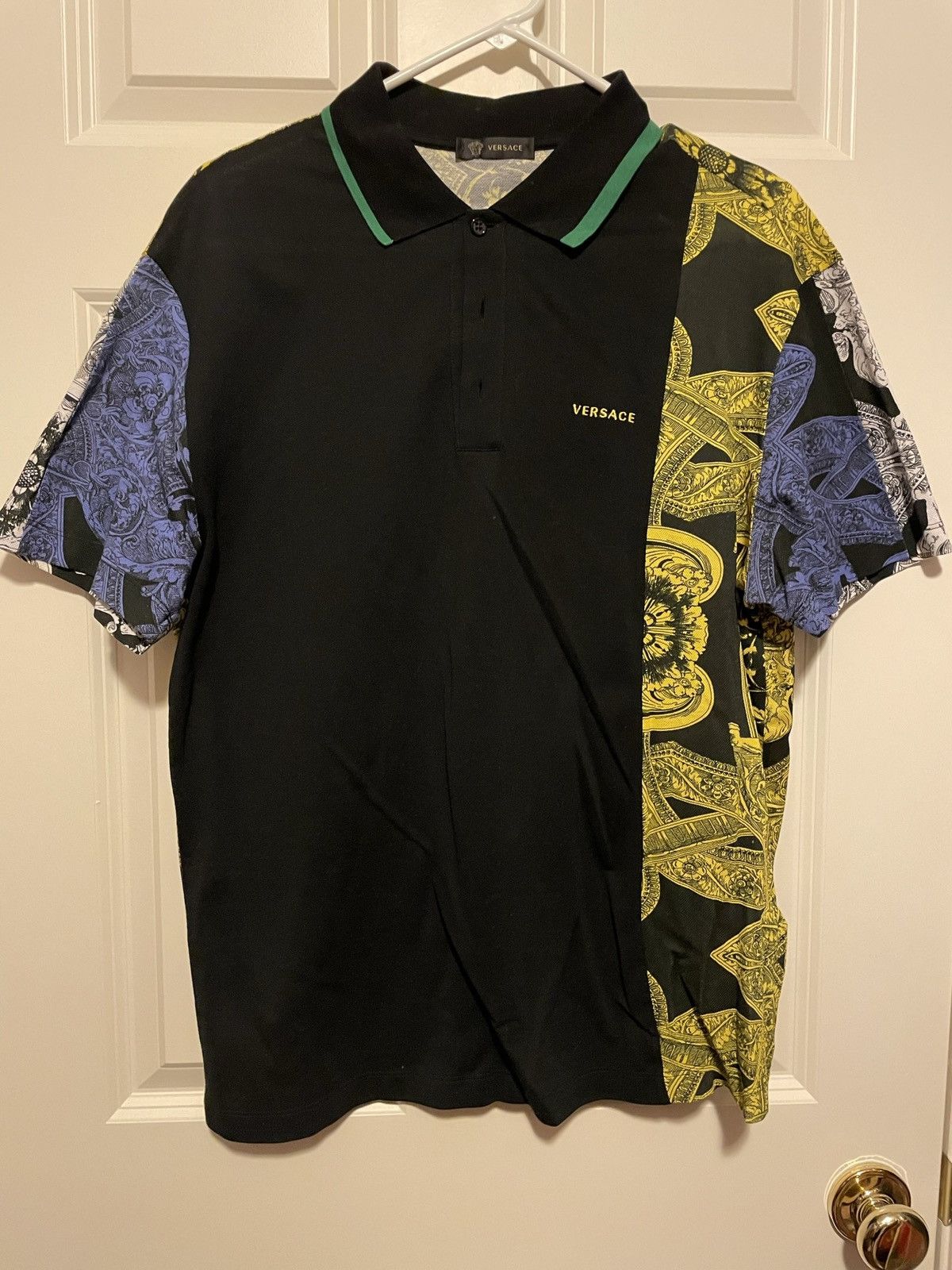 Versace Medusa Multicolor Polo Sz L