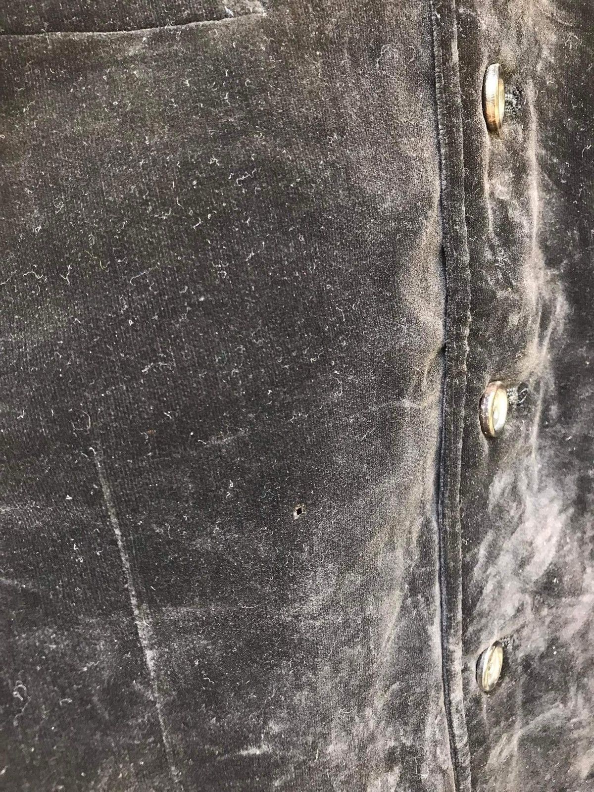 Comme des Garcons × Comme des Garcons Homme Plus × Japanese Brand Rare Comme des Garcons velvet Vest Size US M / EU 48-50 / 2 - 6 Thumbnail