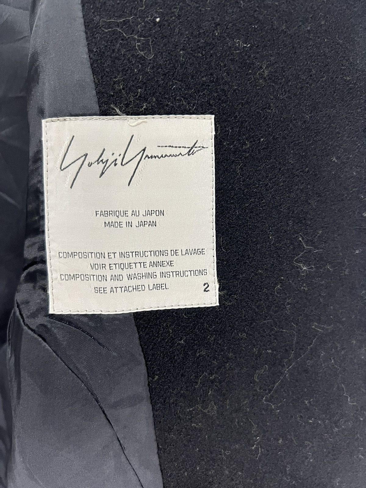 Yohji Yamamoto Yohji Yamamoto Signature de l'article Jacket Size S / US 4 / IT 40 - 4 Thumbnail