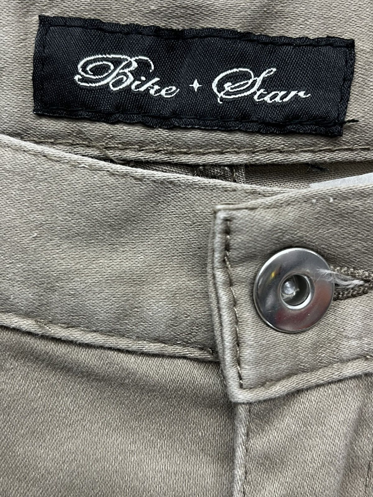 Japanese Brand × Vintage 🔥BIKESTAR Grunge Bondage Zippers Stretch Skinny Curve Flare Size US 30 / EU 46 - 8 Thumbnail