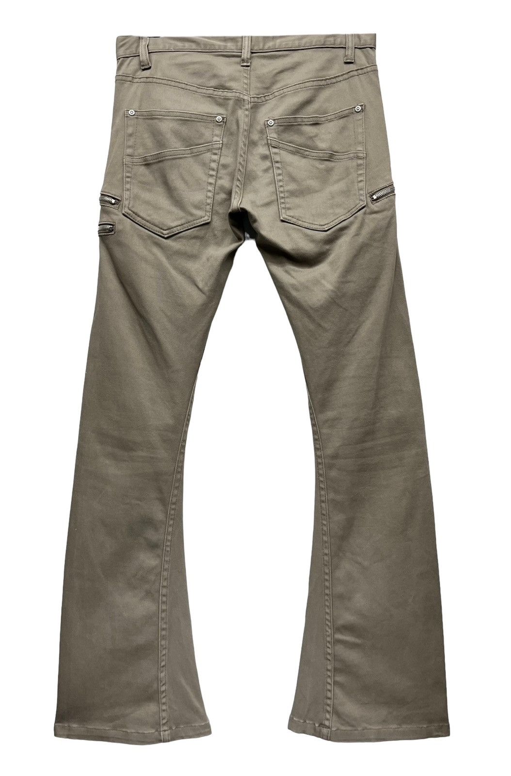 Japanese Brand × Vintage 🔥BIKESTAR Grunge Bondage Zippers Stretch Skinny Curve Flare Size US 30 / EU 46 - 6 Thumbnail