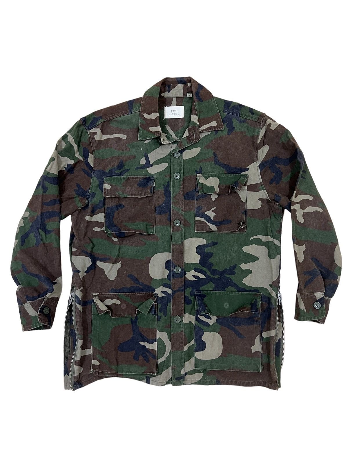 Fear of God FOG Jacket Men's Medium Camo Bomber Collection