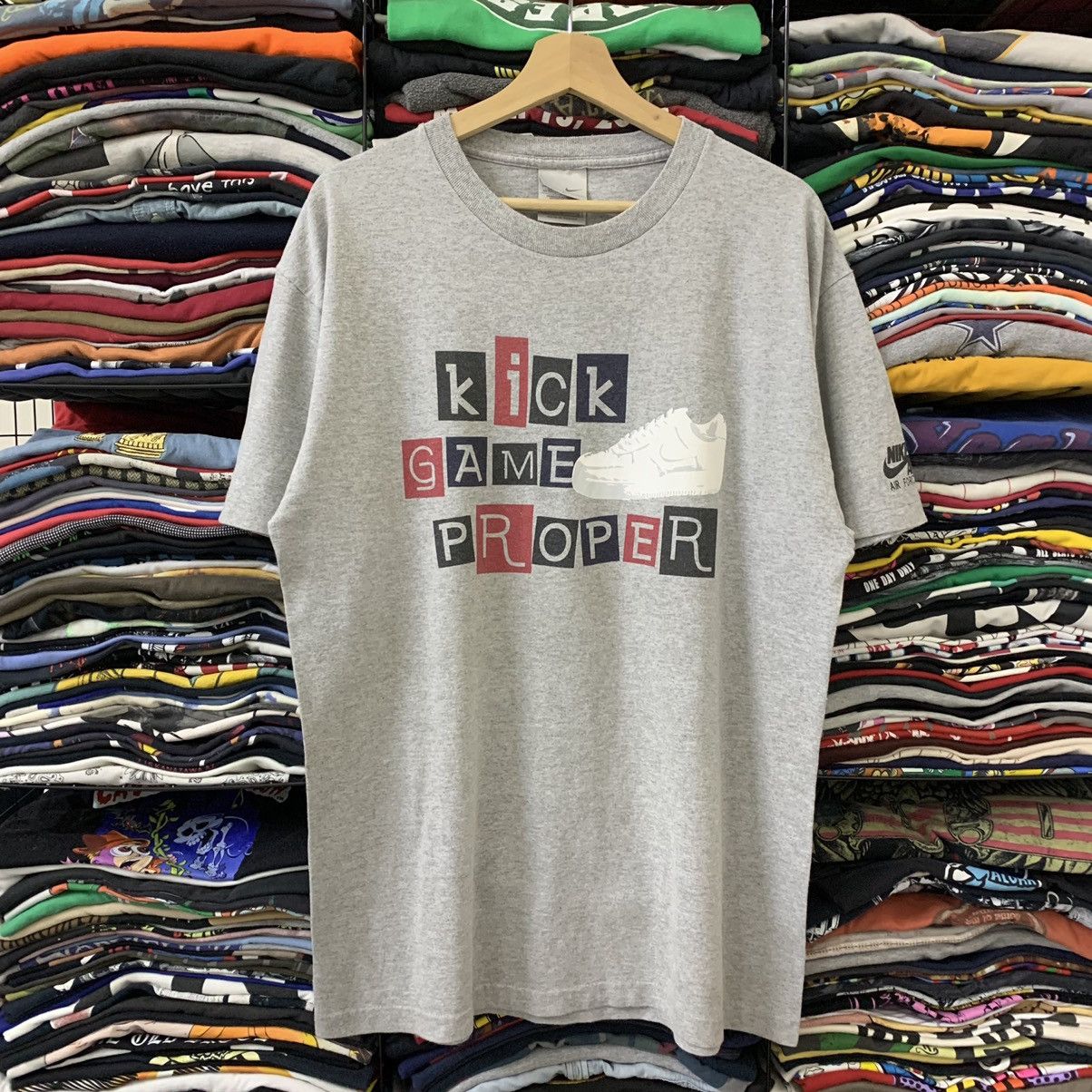 Nike × Vintage VINTAGE NIKE AF1 TEE Size US L / EU 52-54 / 3 - 1 Thumbnail
