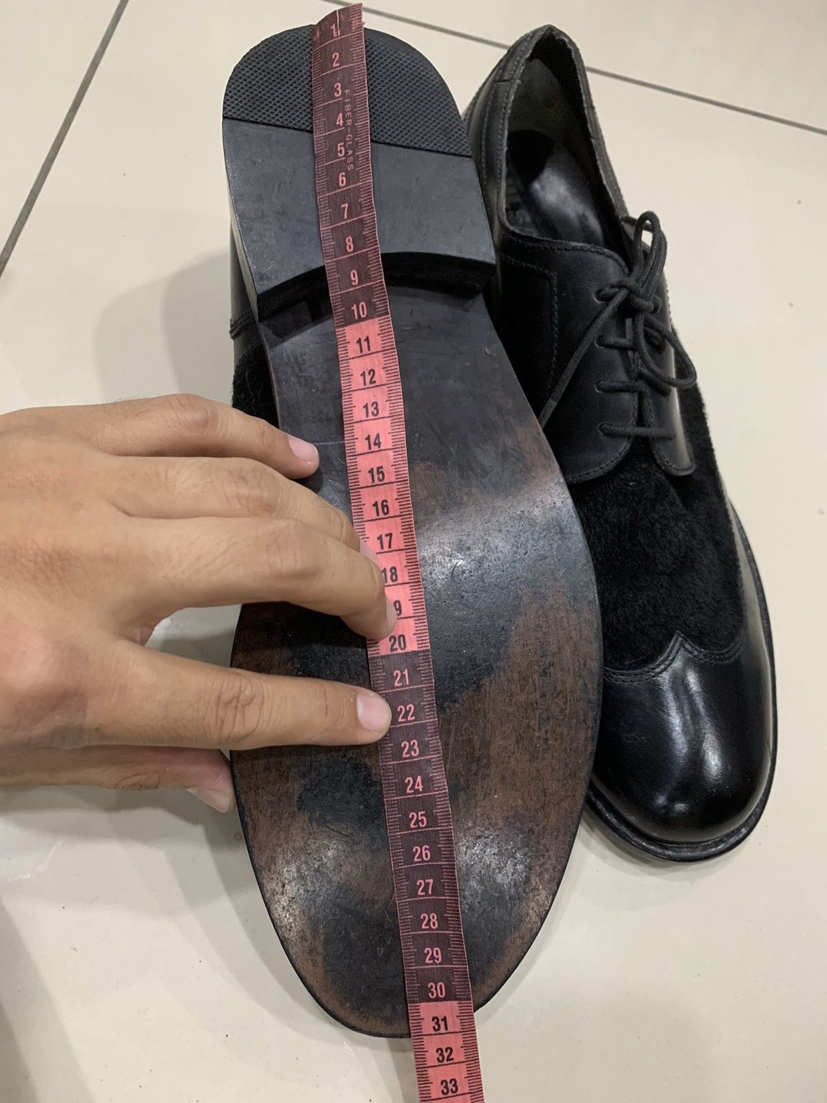 Jil Sander JIL SANDER BOSTONIAN SEUDE FULL LEATHER SHOES Size US 14 / EU 47 - 11 Thumbnail