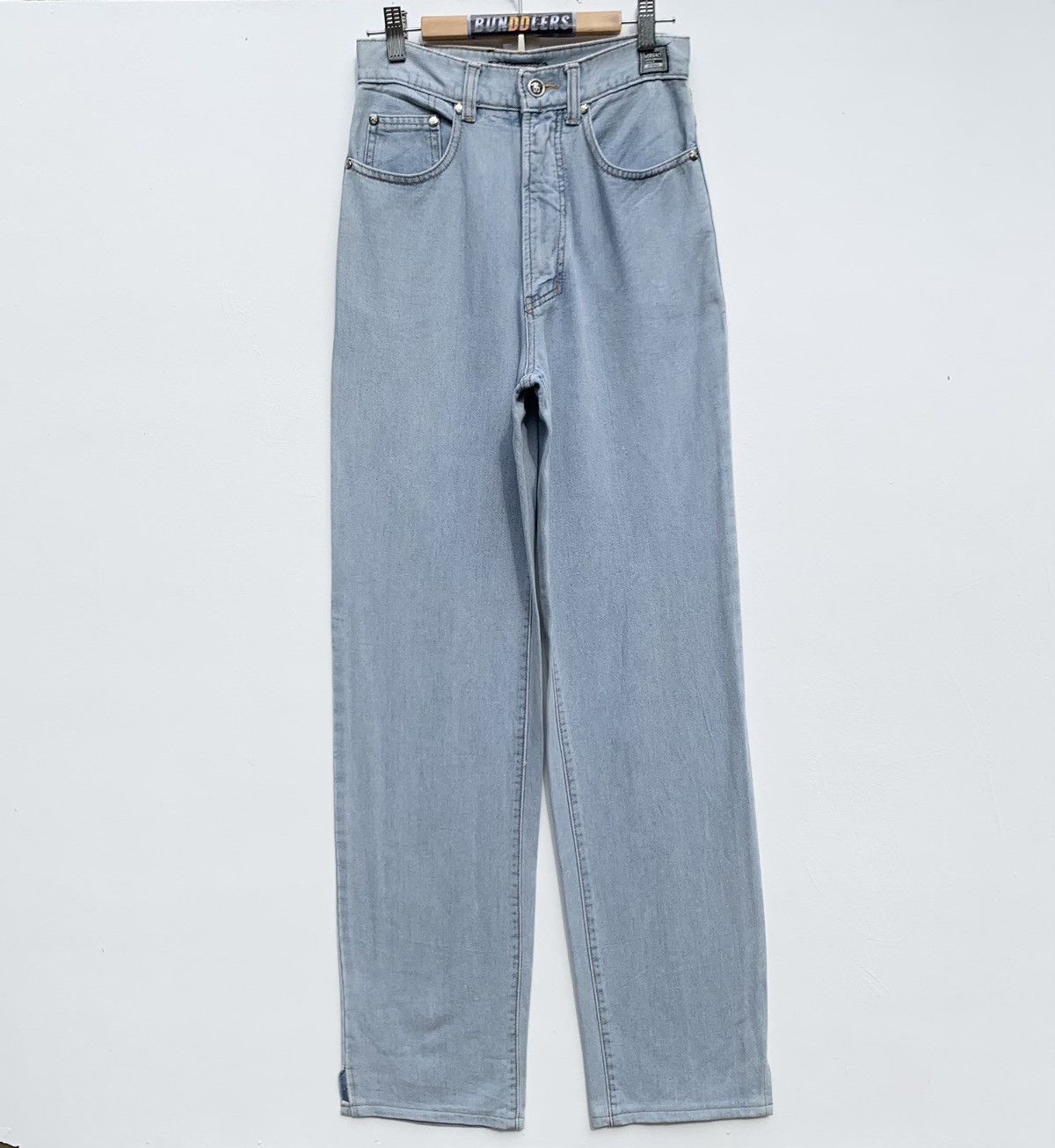 Versace × Vintage 90s Vintage Versace Jeans Couture Versace Streetwear Size 25" / US 0 / IT 36 - 4 Thumbnail