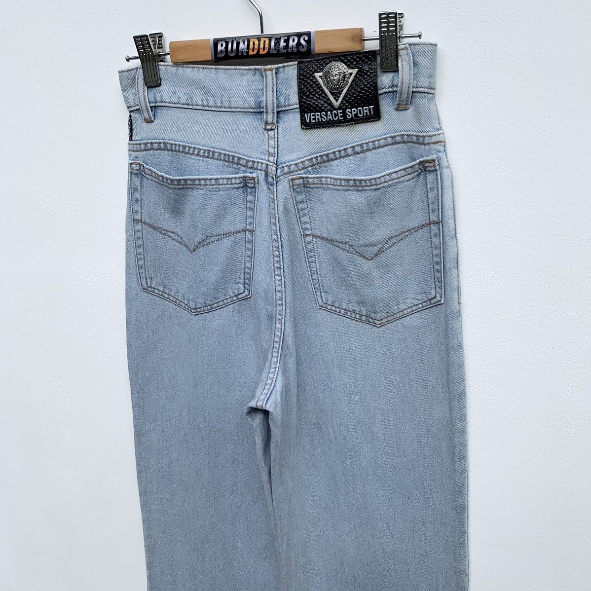 Versace × Vintage 90s Vintage Versace Jeans Couture Versace Streetwear Size 25" / US 0 / IT 36 - 6 Thumbnail