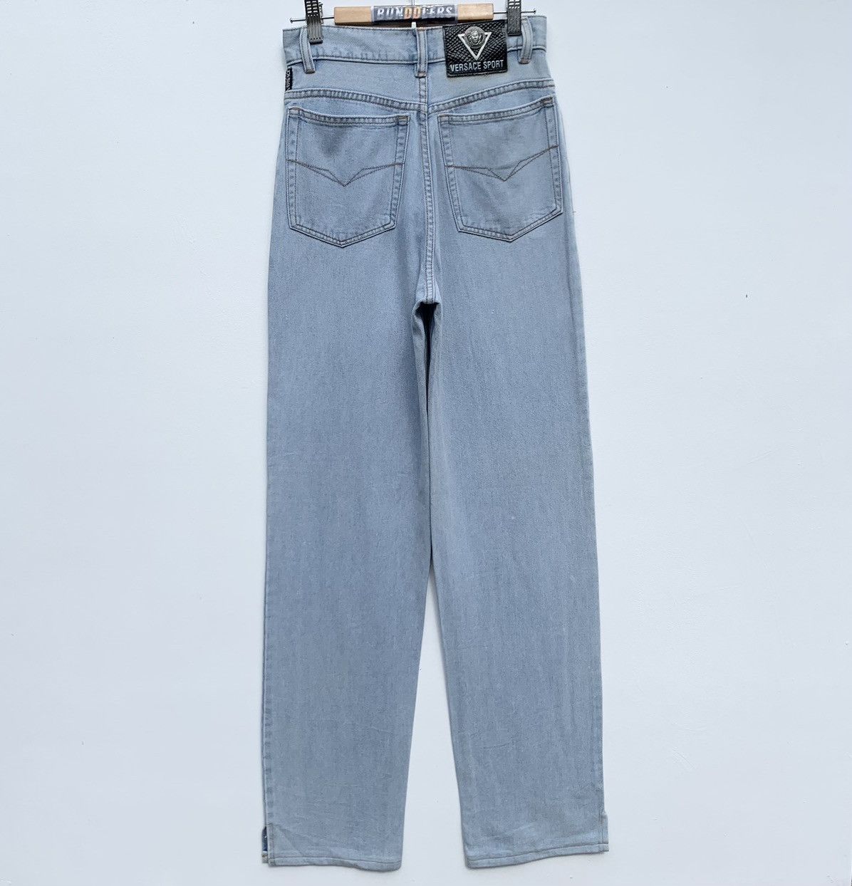 Versace × Vintage 90s Vintage Versace Jeans Couture Versace Streetwear Size 25" / US 0 / IT 36 - 2 Thumbnail