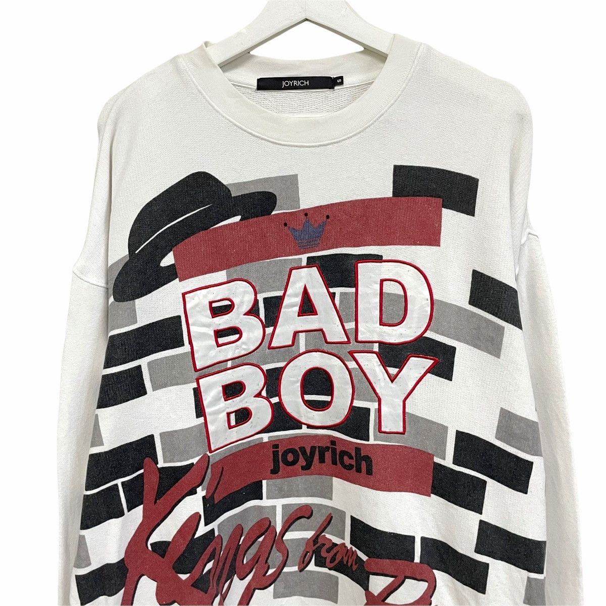 Japanese Brand × Joyrich 💥 JOYRICH Inspired ADIDAS RUN DMC Sweatshirt S Fit M Size US M / EU 48-50 / 2 - 3 Thumbnail