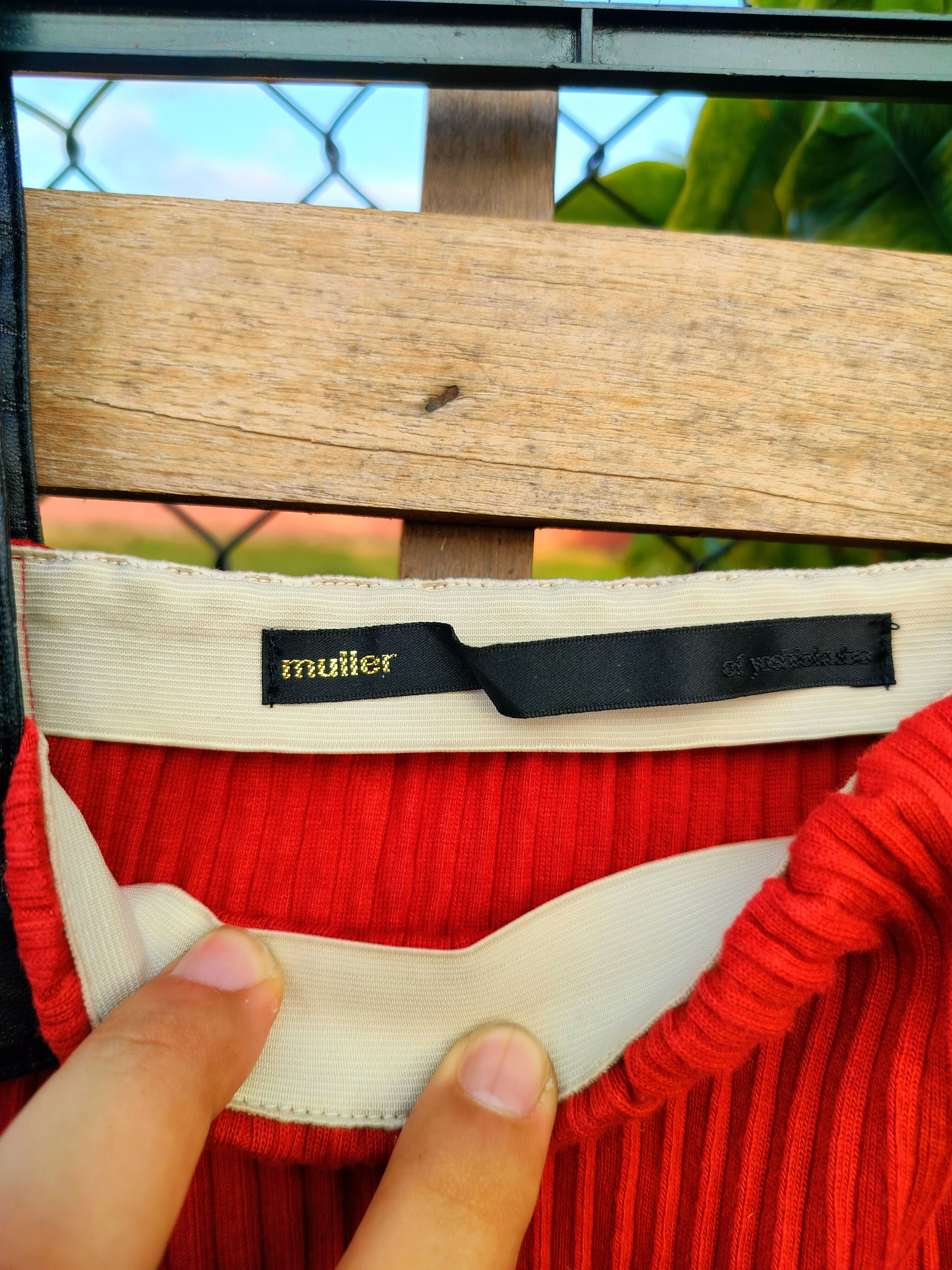 Japanese Brand MULLER TANK TOP Size XS / US 0-2 / IT 36-38 - 3 Thumbnail