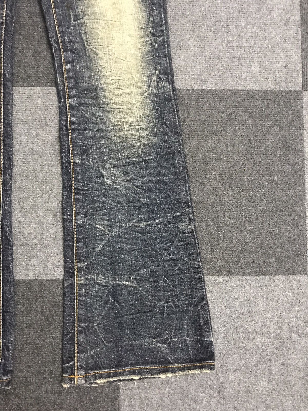 Japanese Brand 💥FLARE💥MARAXIA Flare Stonewash Denim Overall Size 30" / US 8 / IT 44 - 9 Thumbnail