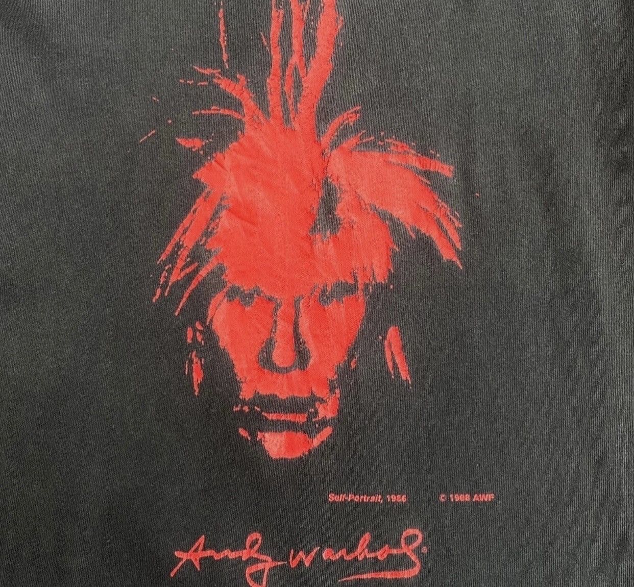 Andy Warhol Vintage 1998 Andy Warhol Self Portrait Tee Size US M / EU 48-50 / 2 - 3 Thumbnail