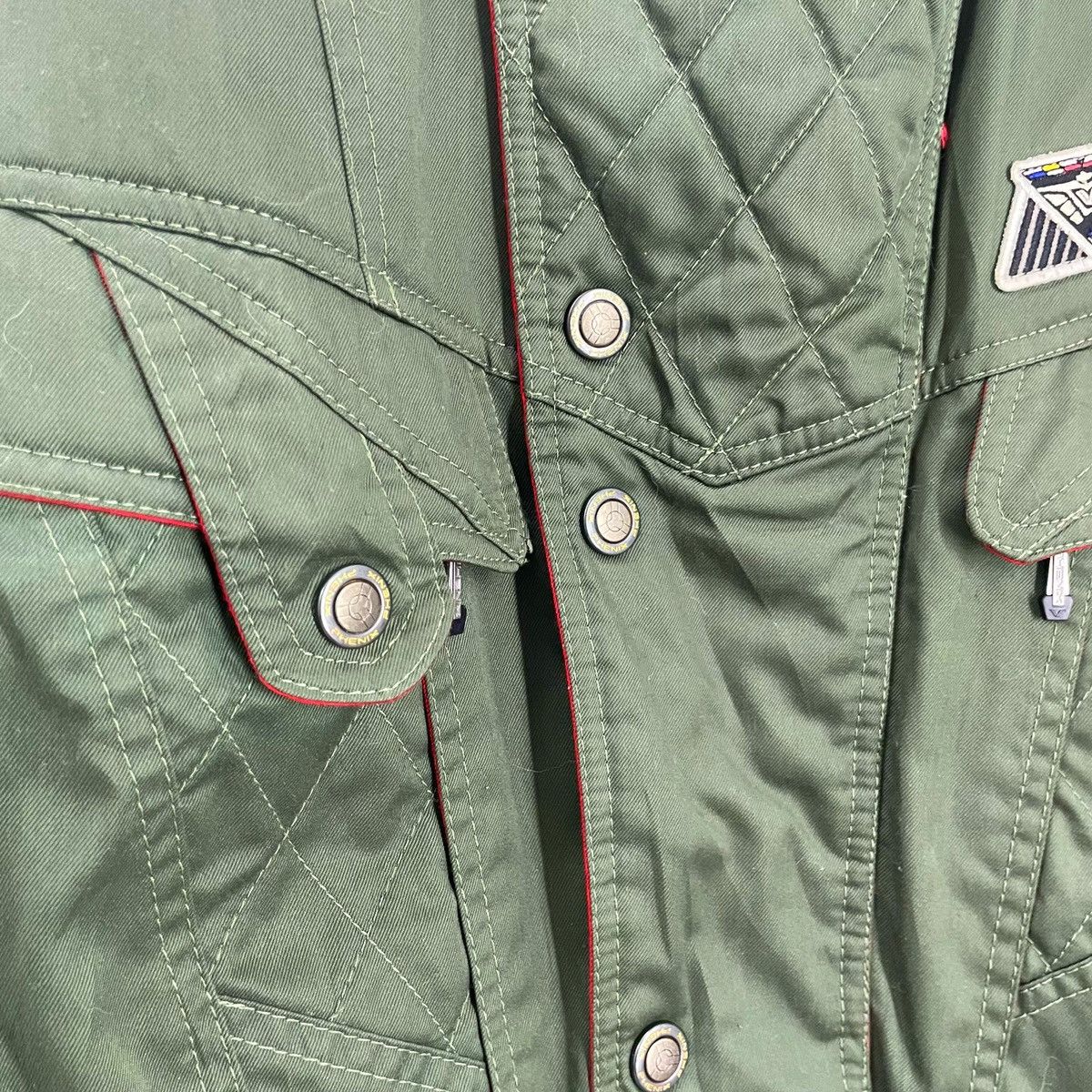 Japanese Brand × Kadoya 💥 F-1 PILOT LINE 300 PHENIX BELTED JACKET Size US M / EU 48-50 / 2 - 8 Thumbnail
