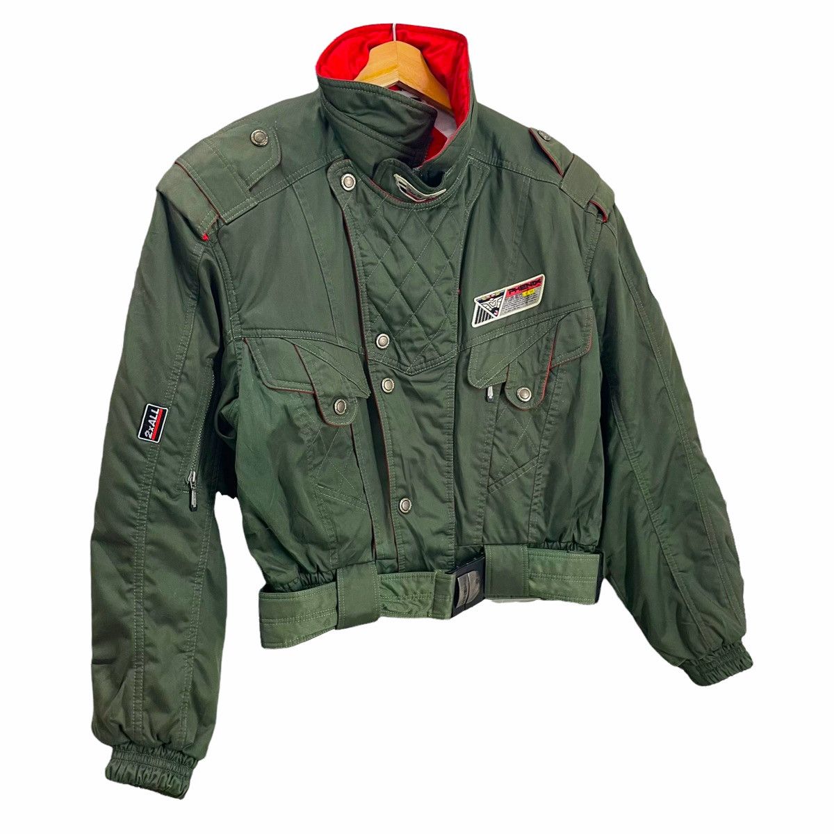 Japanese Brand × Kadoya 💥 F-1 PILOT LINE 300 PHENIX BELTED JACKET Size US M / EU 48-50 / 2 - 2 Thumbnail