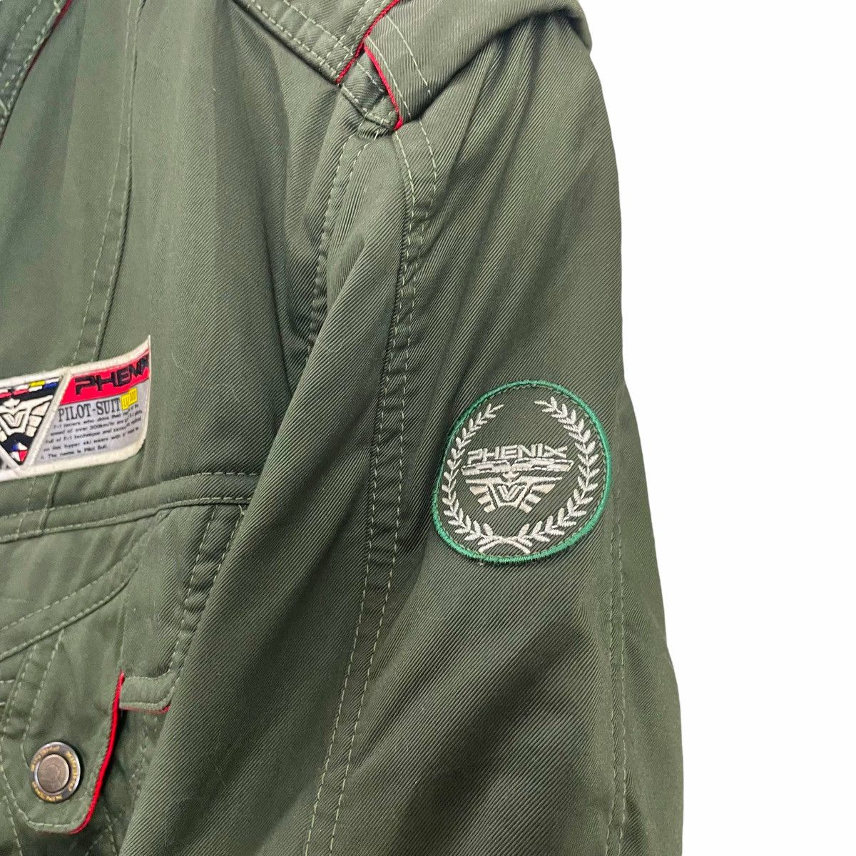 Japanese Brand × Kadoya 💥 F-1 PILOT LINE 300 PHENIX BELTED JACKET Size US M / EU 48-50 / 2 - 6 Thumbnail