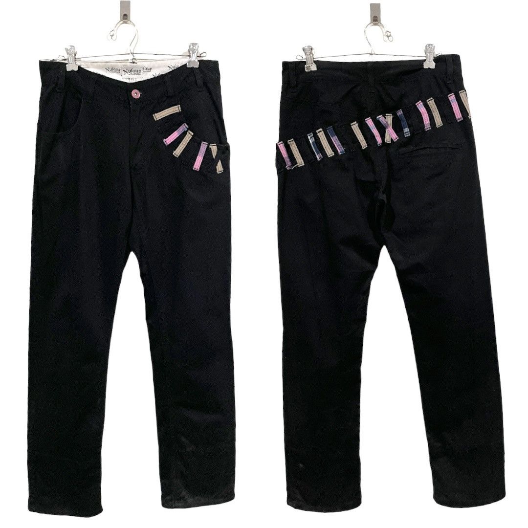 Japanese Brand × Other Nylaus Japanese Brand Multibelt Loop Waist Around Pants Size US 31 - 3 Thumbnail