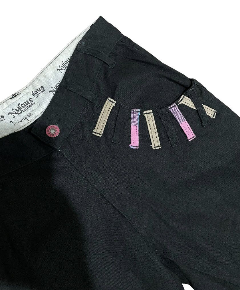 Japanese Brand × Other Nylaus Japanese Brand Multibelt Loop Waist Around Pants Size US 31 - 17 Thumbnail