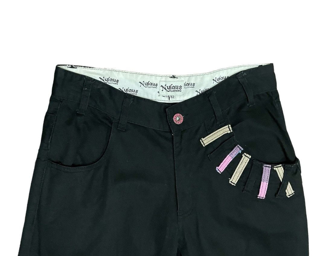 Japanese Brand × Other Nylaus Japanese Brand Multibelt Loop Waist Around Pants Size US 31 - 16 Thumbnail