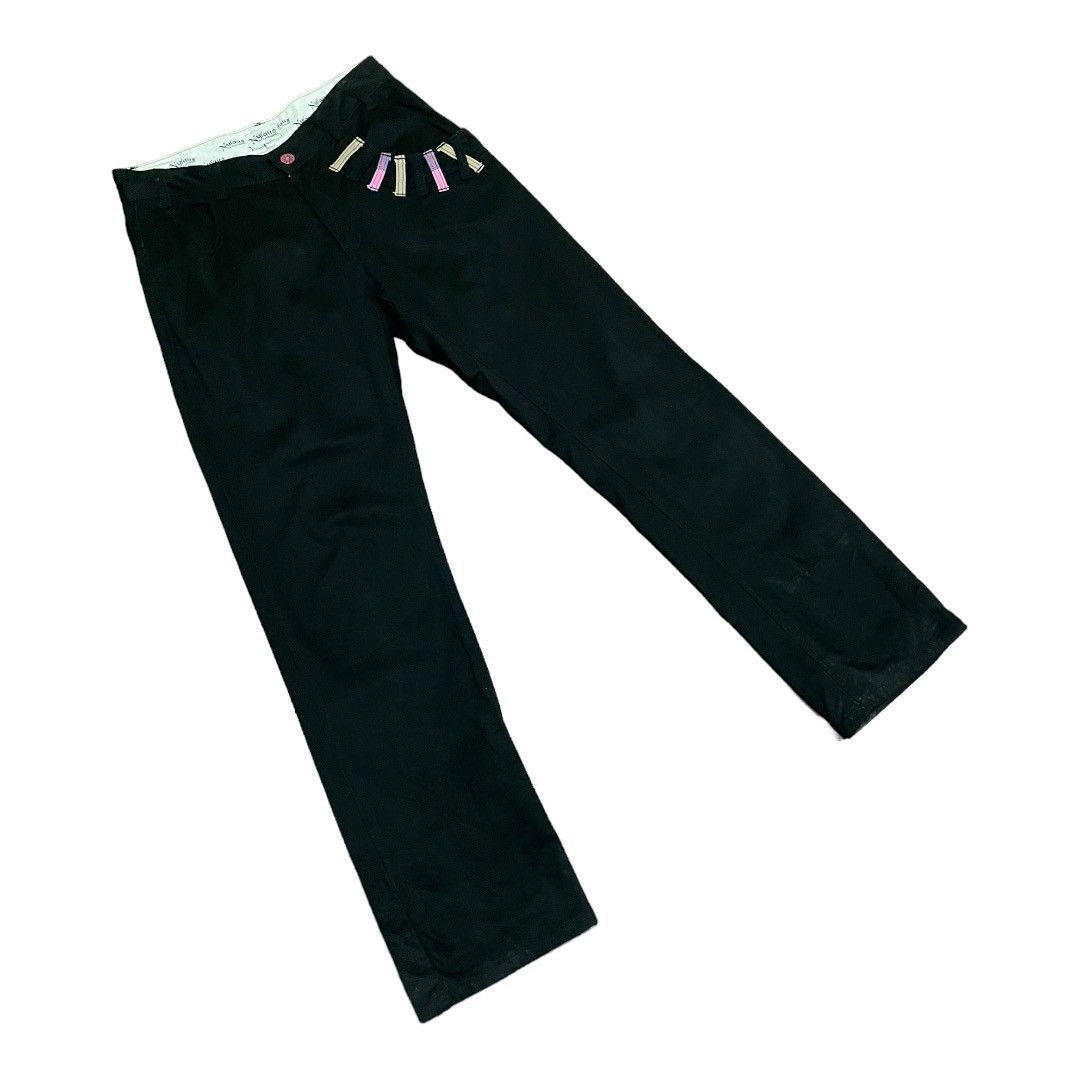 Japanese Brand × Other Nylaus Japanese Brand Multibelt Loop Waist Around Pants Size US 31 - 14 Thumbnail