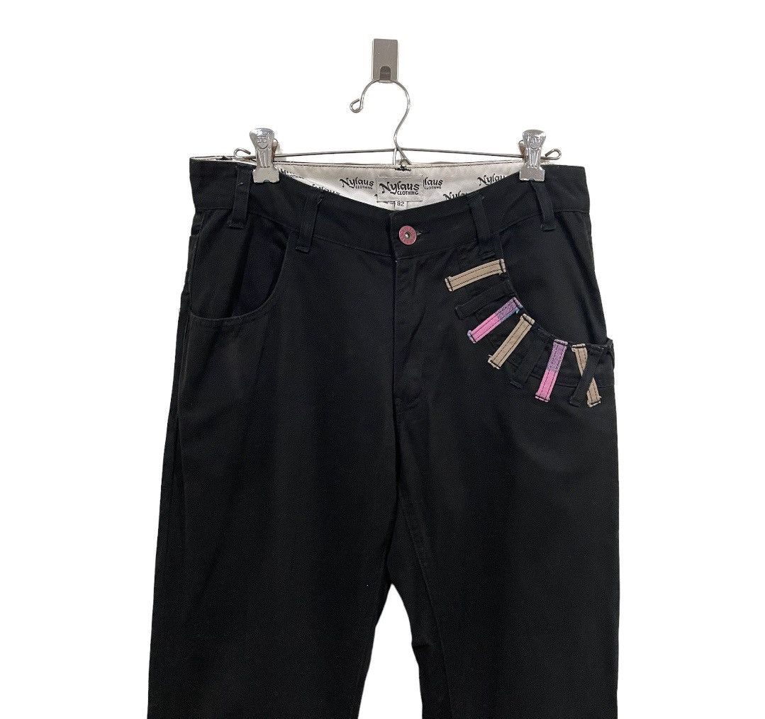 Japanese Brand × Other Nylaus Japanese Brand Multibelt Loop Waist Around Pants Size US 31 - 7 Thumbnail