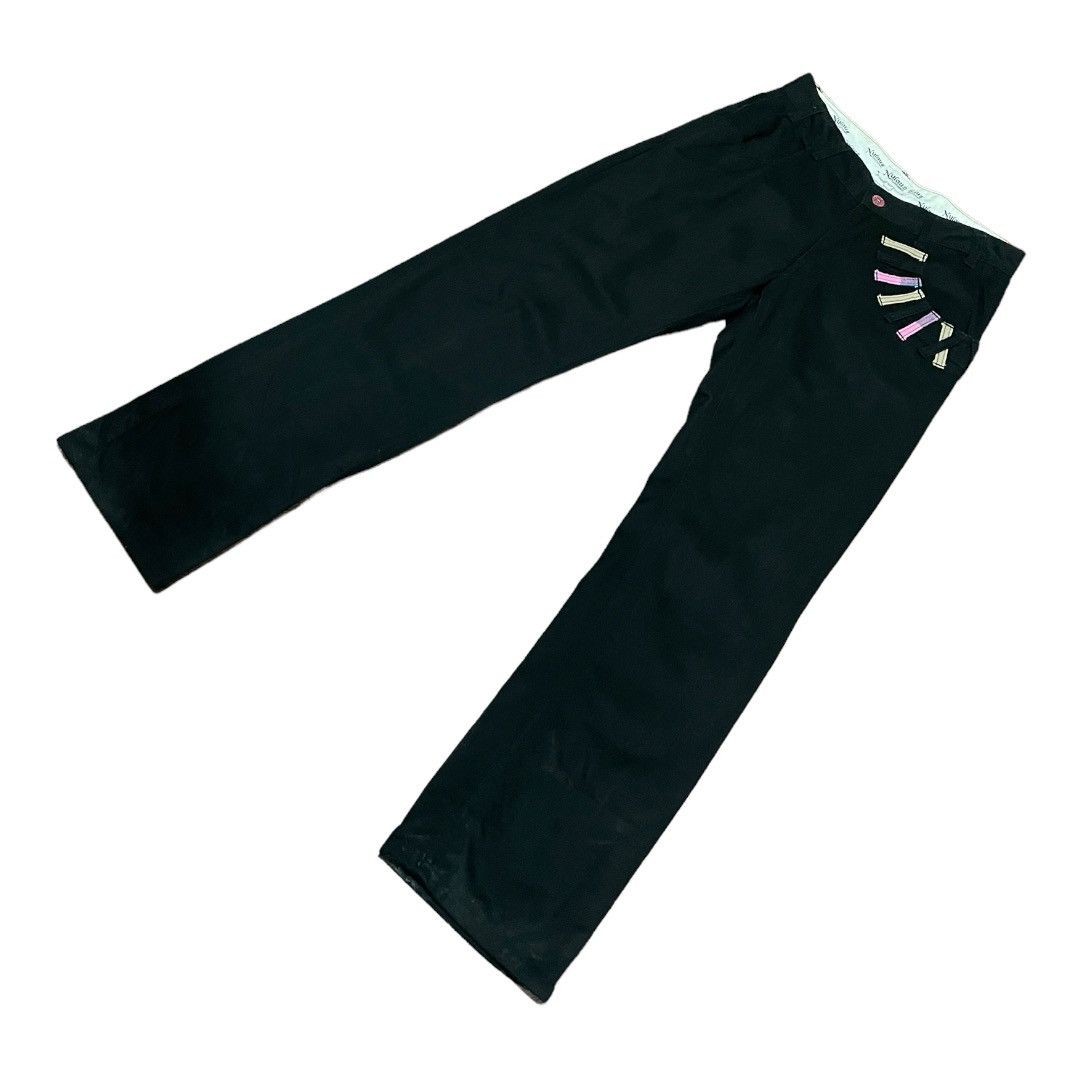 Japanese Brand × Other Nylaus Japanese Brand Multibelt Loop Waist Around Pants Size US 31 - 15 Thumbnail