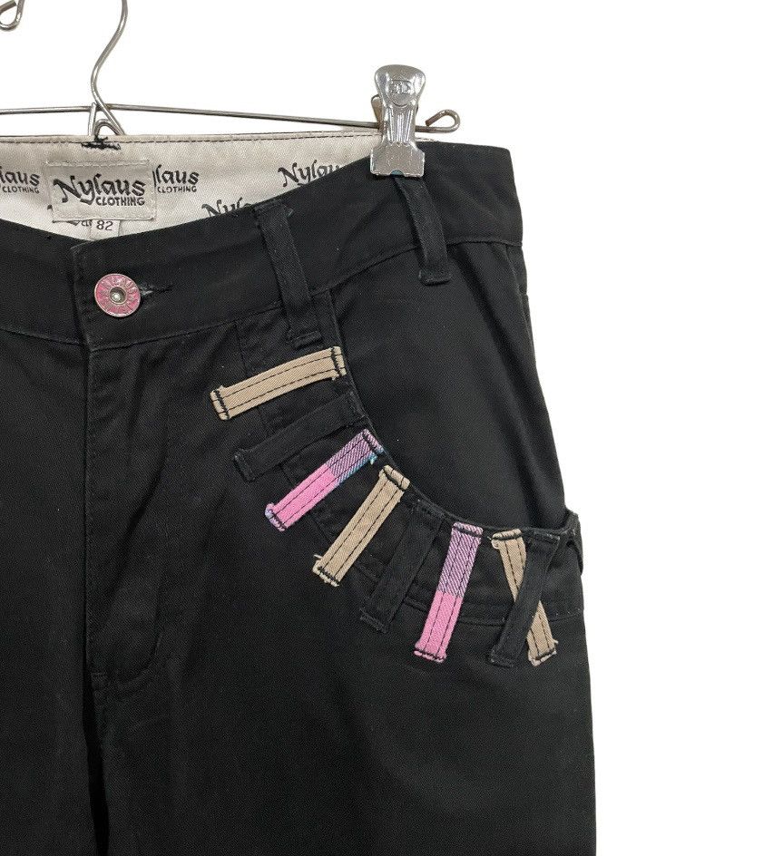 Japanese Brand × Other Nylaus Japanese Brand Multibelt Loop Waist Around Pants Size US 31 - 6 Thumbnail