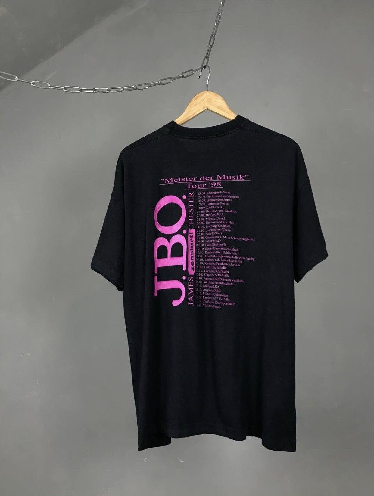 Band Tees × Vintage JBO 1998 vintage rock band tour tee Size US XL / EU 56 / 4 - 2 Thumbnail