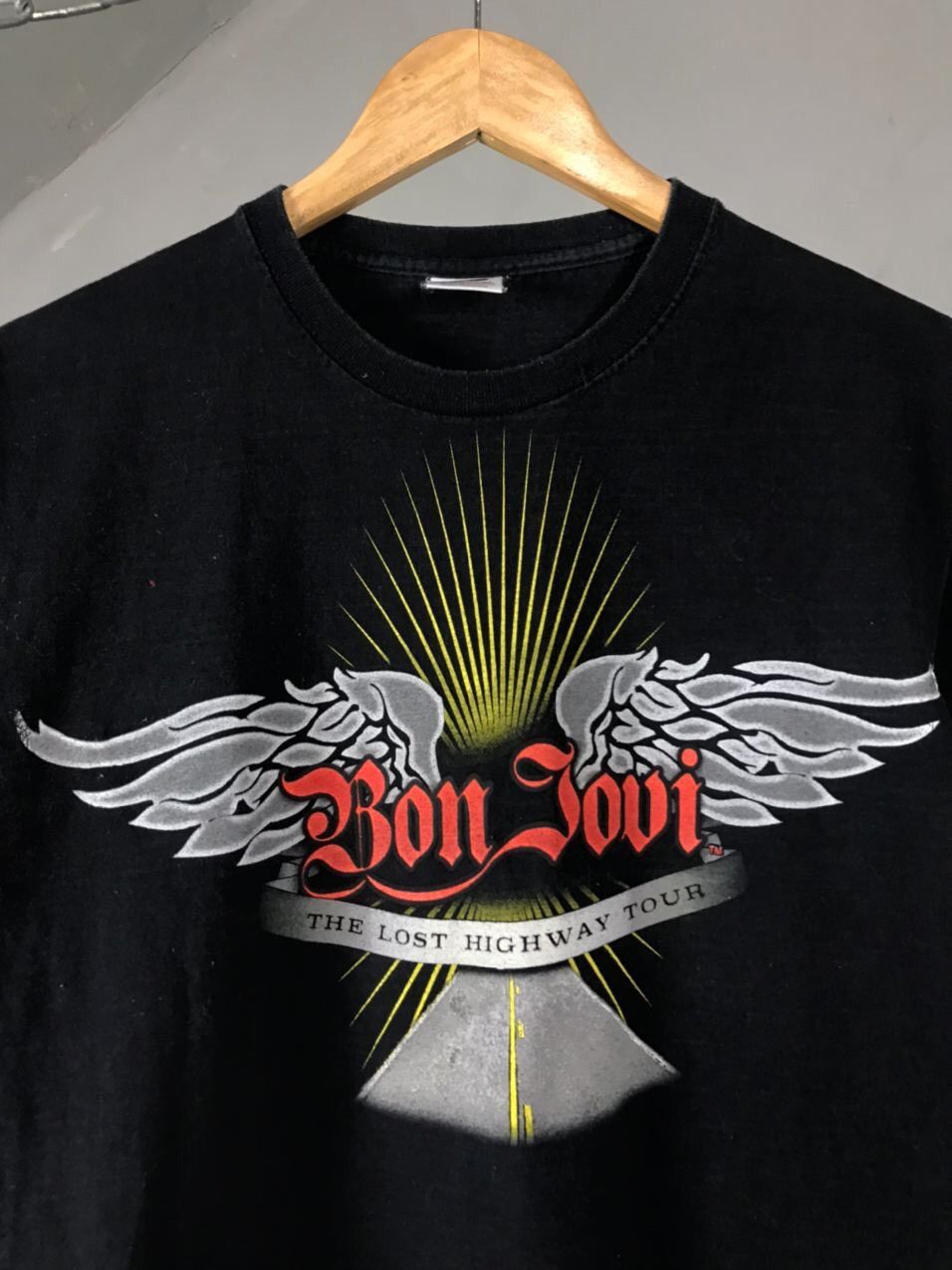 Band Tees × Bon Jovi × Vintage Bon Jovi 2007 Vintage Rock Band Tour Tee Size US S / EU 44-46 / 1 - 2 Thumbnail