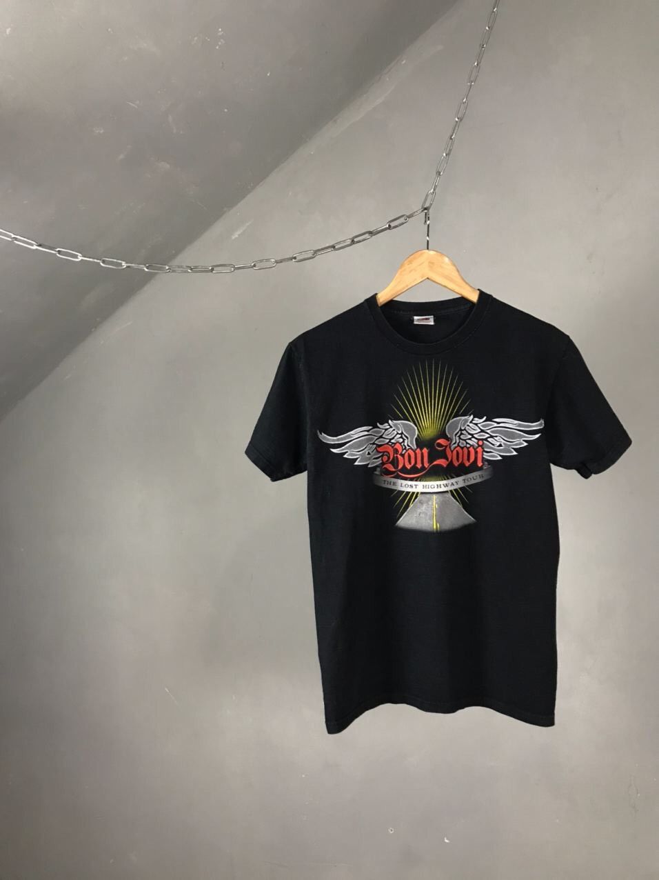 Band Tees × Bon Jovi × Vintage Bon Jovi 2007 Vintage Rock Band Tour Tee Size US S / EU 44-46 / 1 - 1 Thumbnail