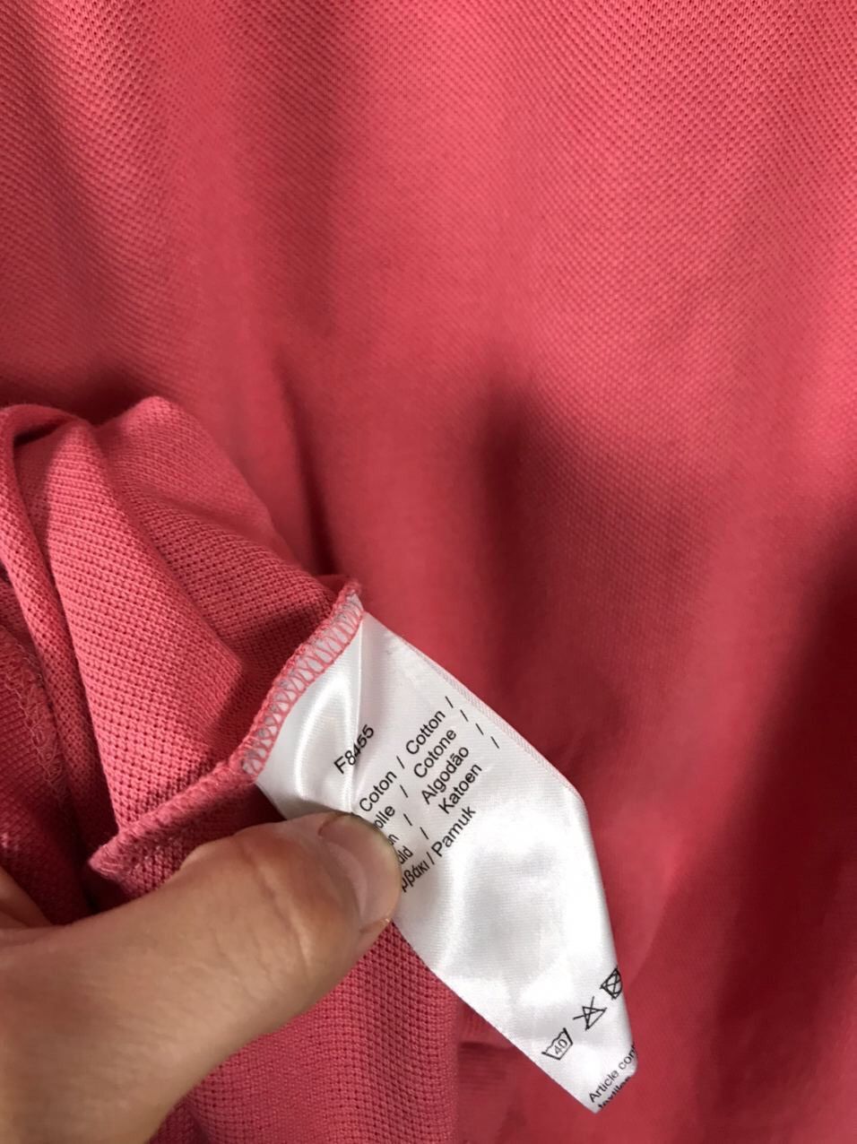 Lacoste Lacoste luxury streetwear pink XXL polo tee Size US XXL / EU 58 / 5 - 5 Thumbnail