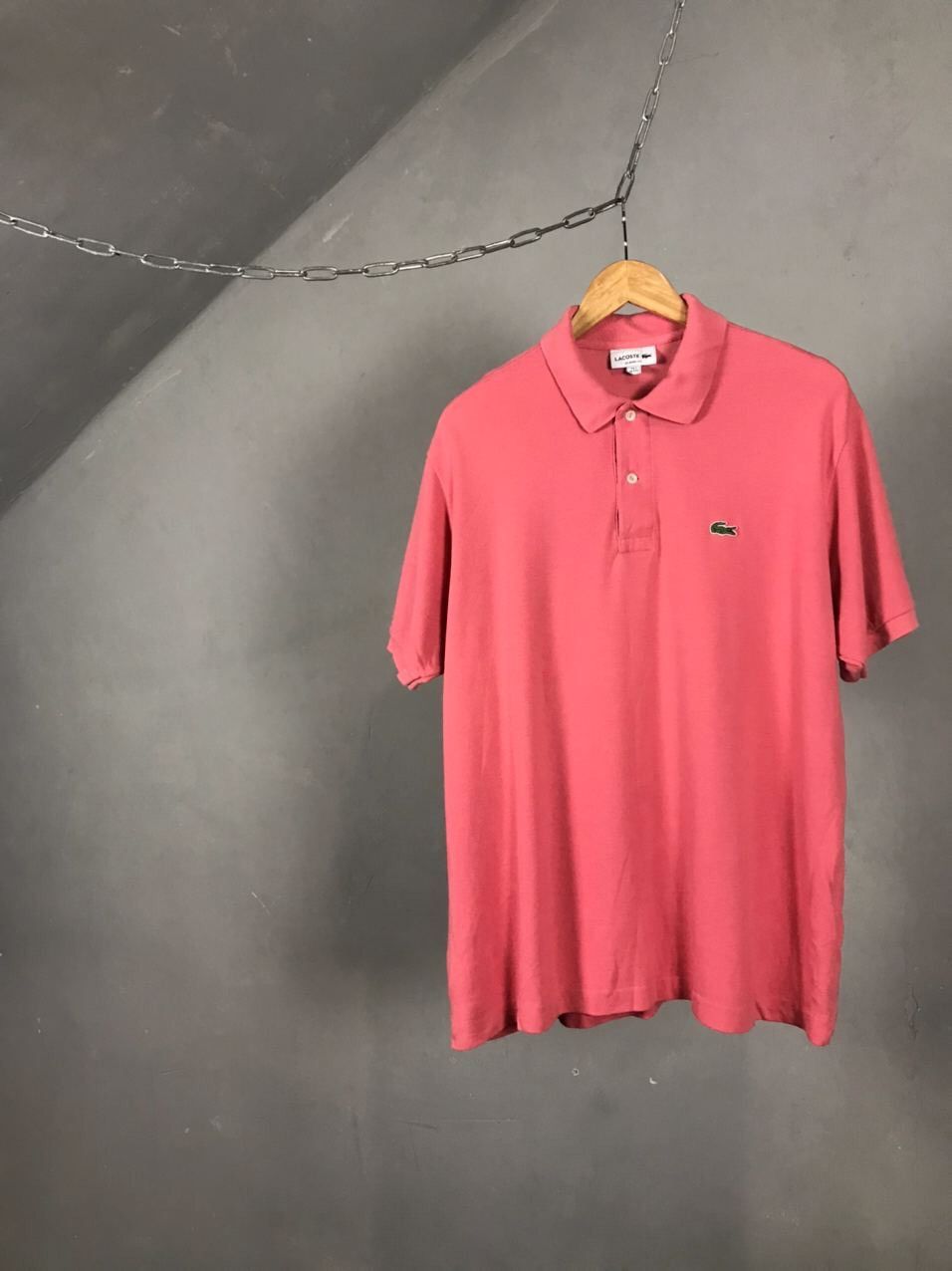 Lacoste Lacoste luxury streetwear pink XXL polo tee Size US XXL / EU 58 / 5 - 1 Thumbnail