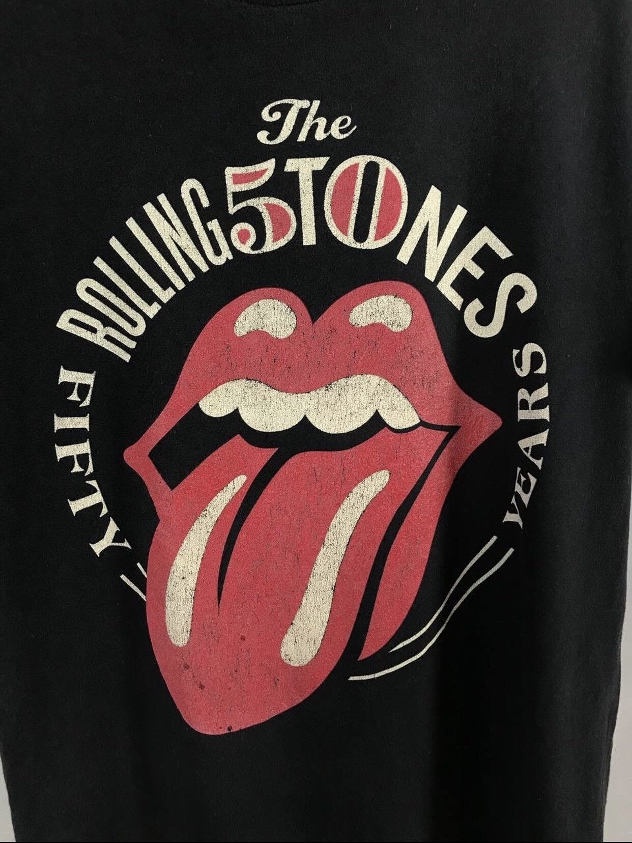 Band Tees × The Rolling Stones × Vintage The Rolling Stones 2013 Vintage Rock Band Tour Tee Size US L / EU 52-54 / 3 - 4 Thumbnail