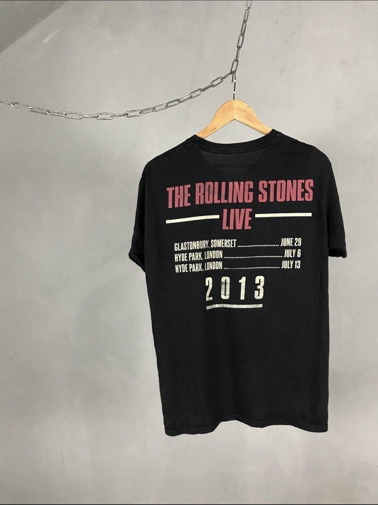 Band Tees × The Rolling Stones × Vintage The Rolling Stones 2013 Vintage Rock Band Tour Tee Size US L / EU 52-54 / 3 - 2 Thumbnail