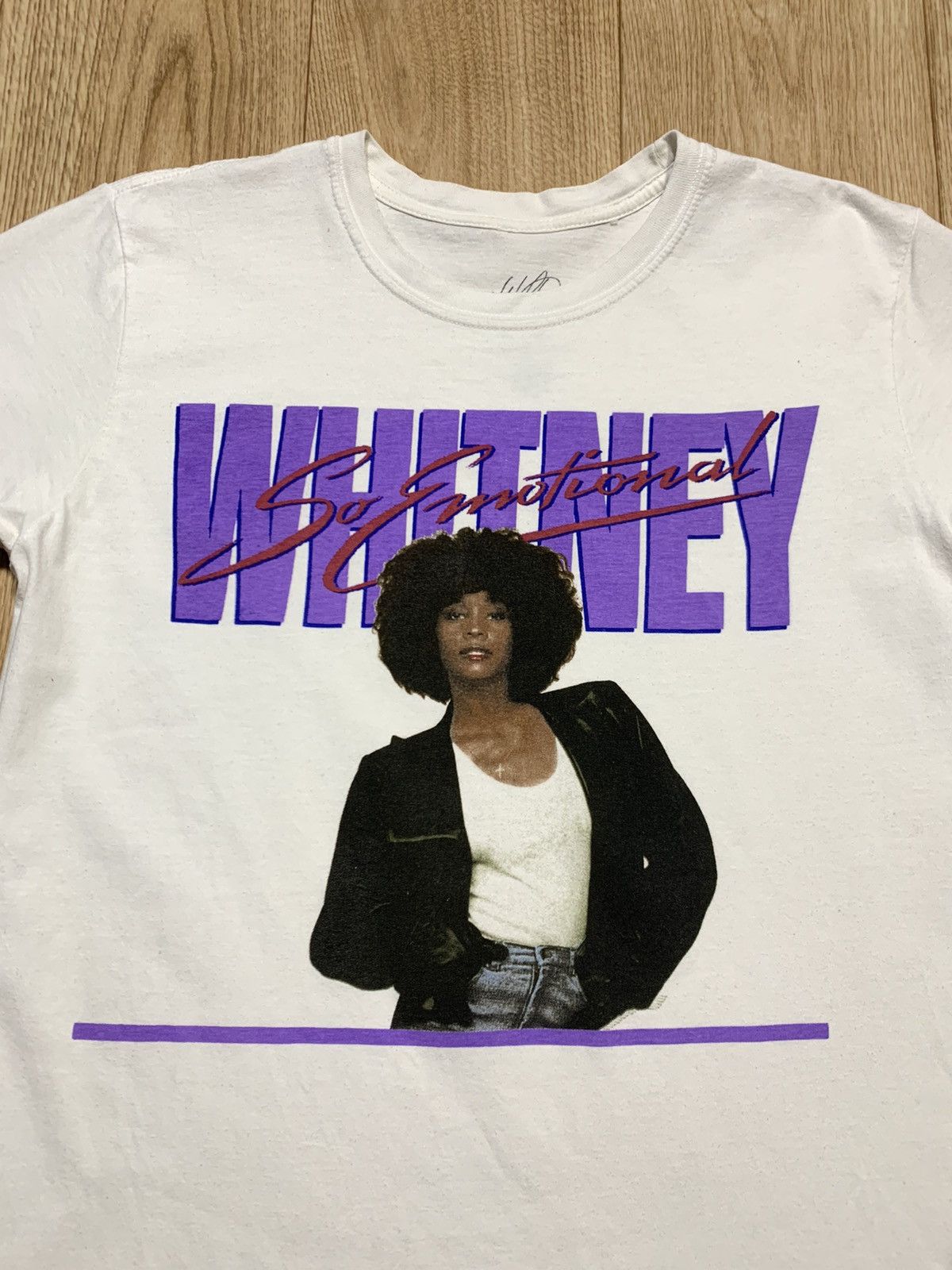 Vintage Whitney Houston So Emotional Merch T-Shirt Size US M / EU 48-50 / 2 - 3 Thumbnail