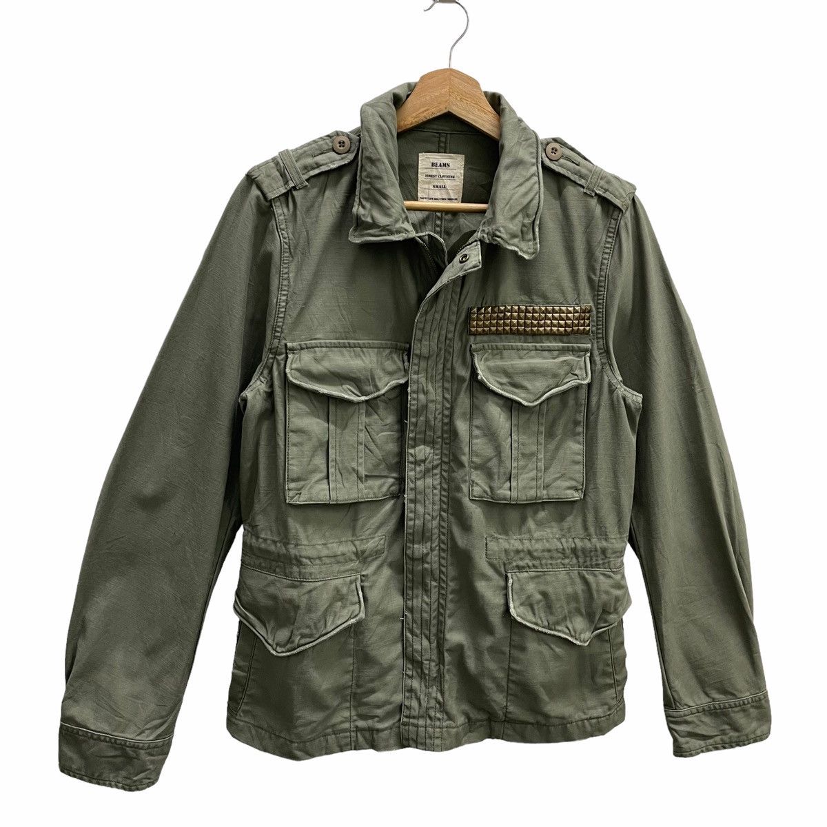 Beams Plus × Hysteric Glamour × Japanese Brand 💥BEAMS PLUS MILITARY MULTIPOCKET FIELD JACKET Size US S / EU 44-46 / 1 - 2 Thumbnail