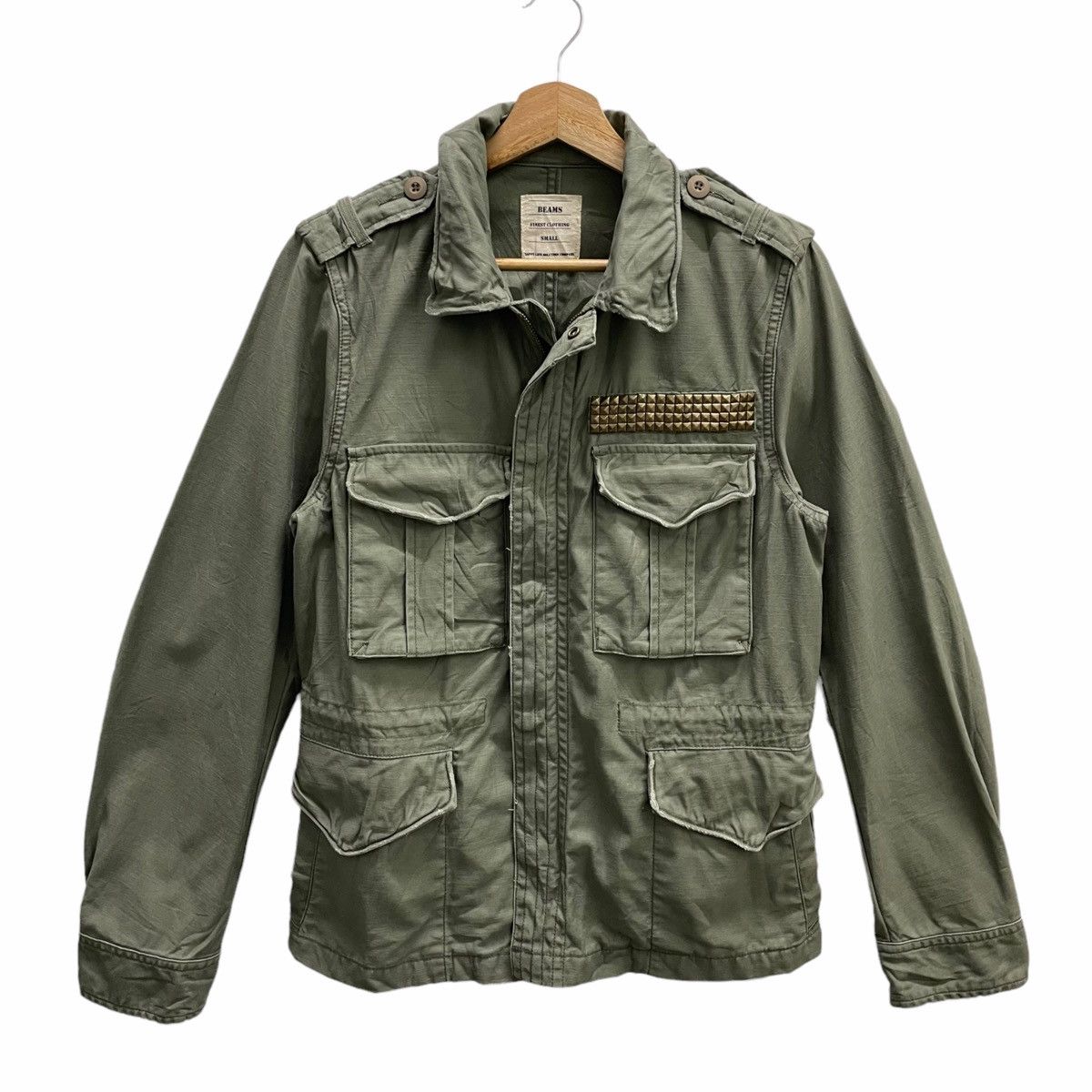 Beams Plus × Hysteric Glamour × Japanese Brand 💥BEAMS PLUS MILITARY MULTIPOCKET FIELD JACKET Size US S / EU 44-46 / 1 - 1 Thumbnail