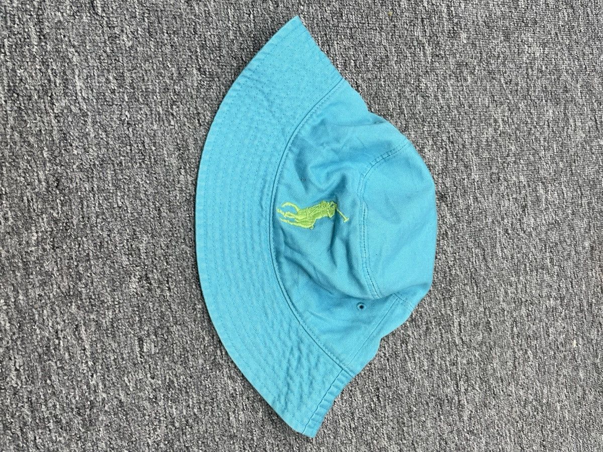 Vintage Vintage Polo Ralph Lauren Bucket Hat Big Pony Size ONE SIZE - 5 Thumbnail