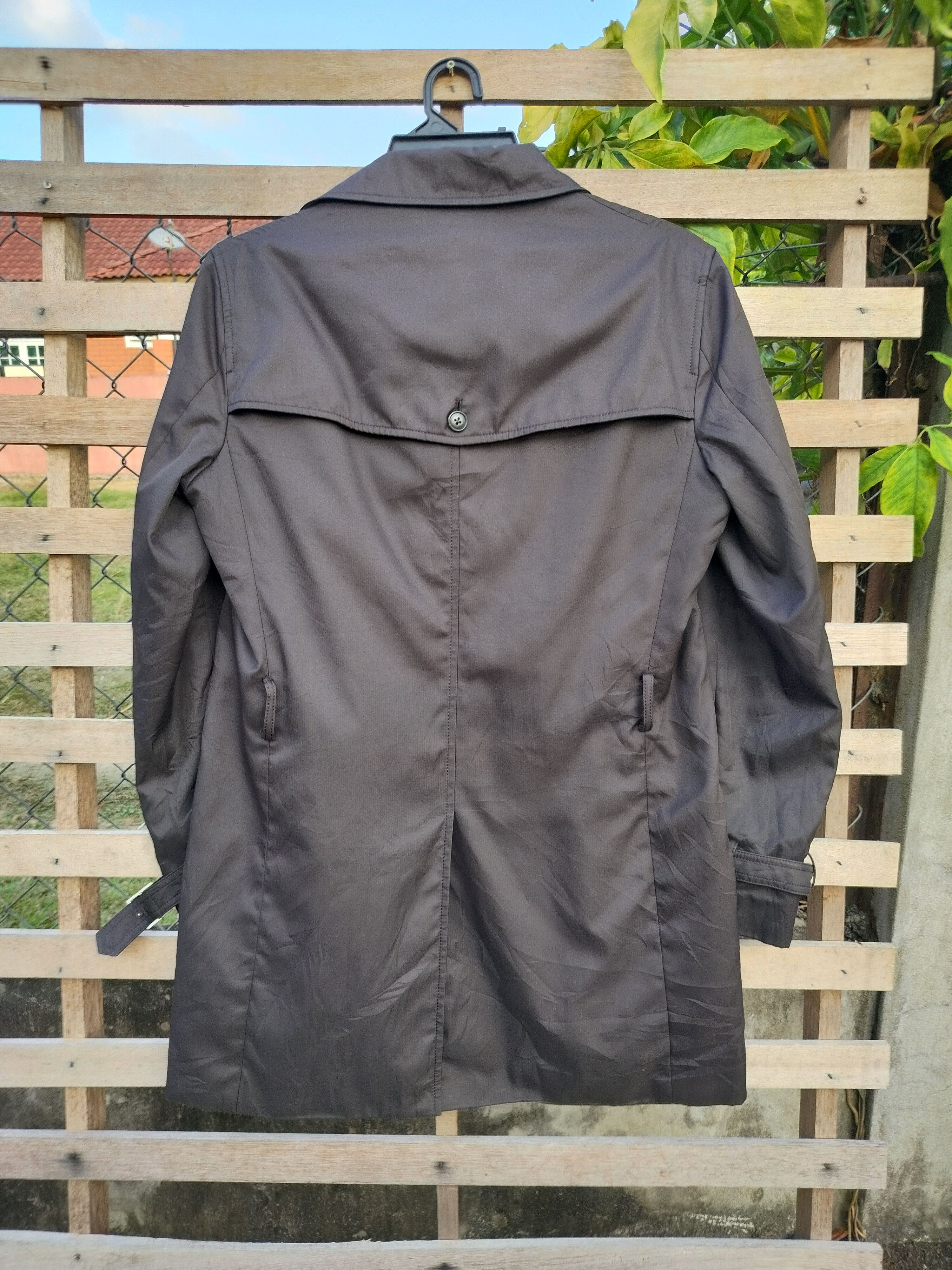 Designer × Japanese Brand × Yohji Yamamoto INED BY YOHJI YAMAMOTO TRENCH COAT WITH BELT Size US M / EU 48-50 / 2 - 7 Thumbnail