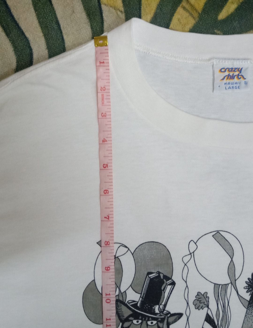 Vintage Vintage 90s B Kliban Cat "Happy New Year" T-shirt Size US L / EU 52-54 / 3 - 13 Thumbnail
