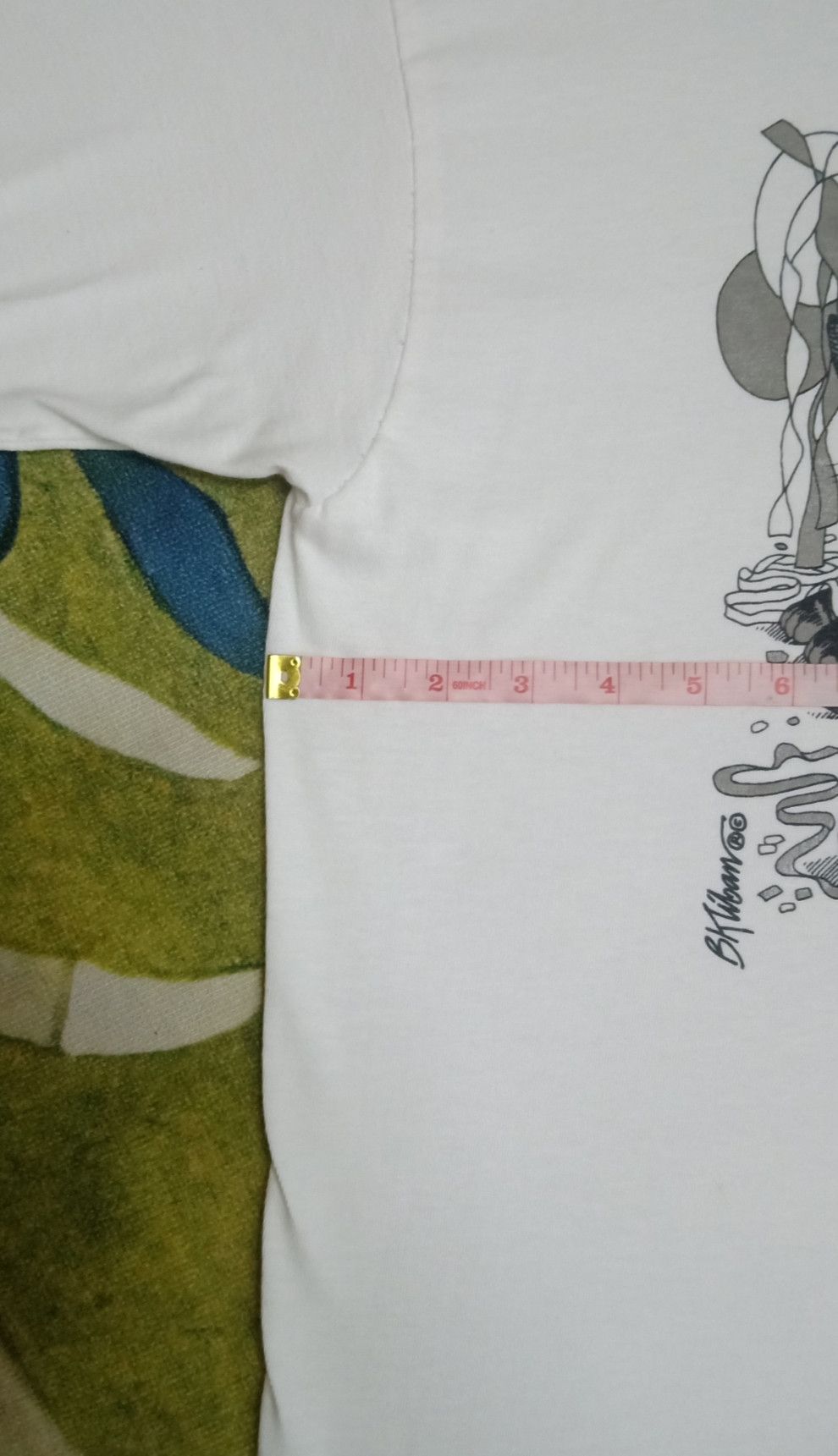 Vintage Vintage 90s B Kliban Cat "Happy New Year" T-shirt Size US L / EU 52-54 / 3 - 11 Thumbnail