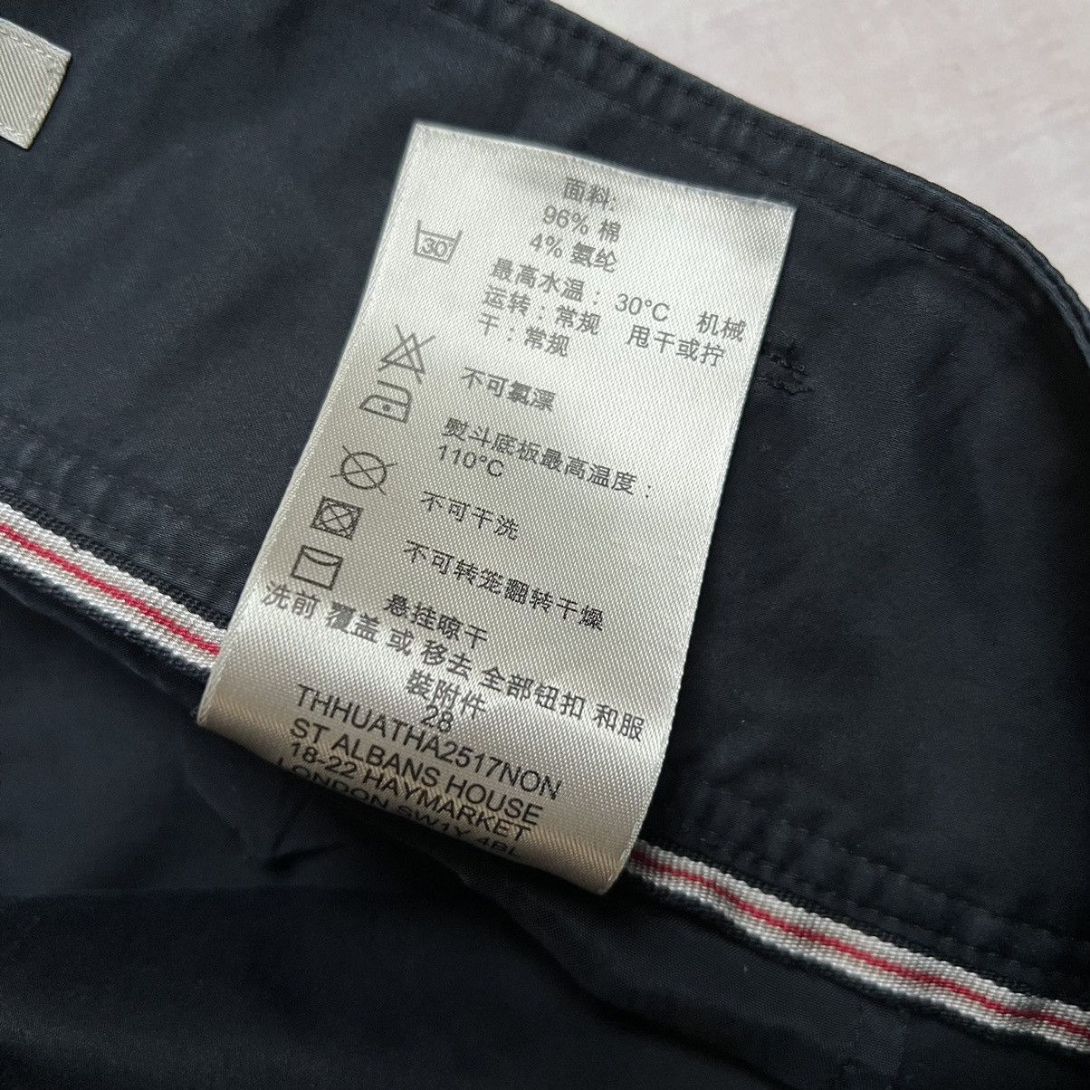 Burberry × Designer Burberry Burberrys Midi Skirt Black Buttons Y2K Size 32" / US 10 / IT 46 - 8 Thumbnail