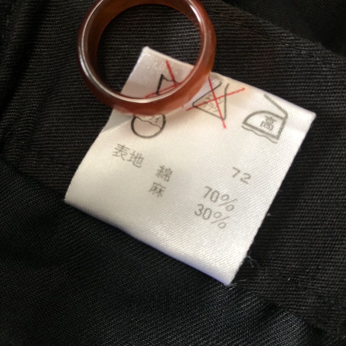 Jean Paul Gaultier Junior Gaultier Black Pleats Belted Pants Size US 30 / EU 46 - 9 Thumbnail
