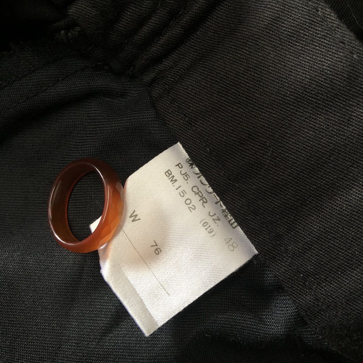 Jean Paul Gaultier Junior Gaultier Black Pleats Belted Pants Size US 30 / EU 46 - 8 Thumbnail