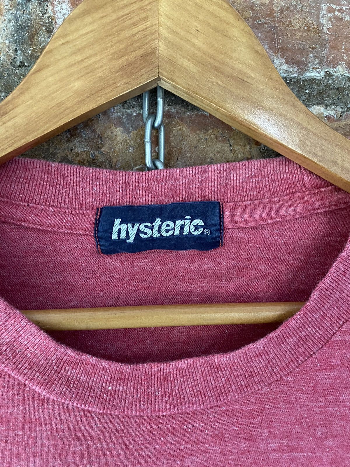 Hysteric Glamour 90s Hysteric Limited logo tee Size US M / EU 48-50 / 2 - 7 Thumbnail