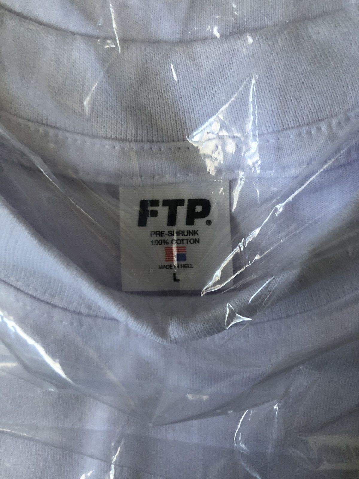 Fuck The Population FTP Hooded Bear Shirt (L) Size US L / EU 52-54 / 3 - 3 Thumbnail