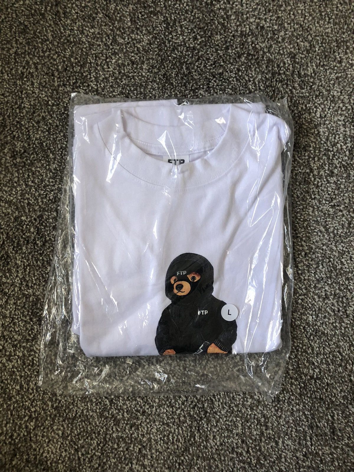 Fuck The Population FTP Hooded Bear Shirt (L) Size US L / EU 52-54 / 3 - 1 Thumbnail