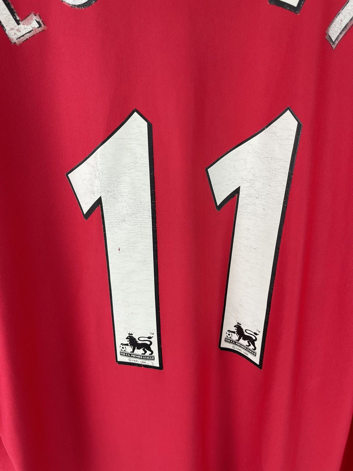 Reebok Reebok Liverpool 2000 2002 home #11 Lussey soccer jersey Size US XL / EU 56 / 4 - 10 Thumbnail