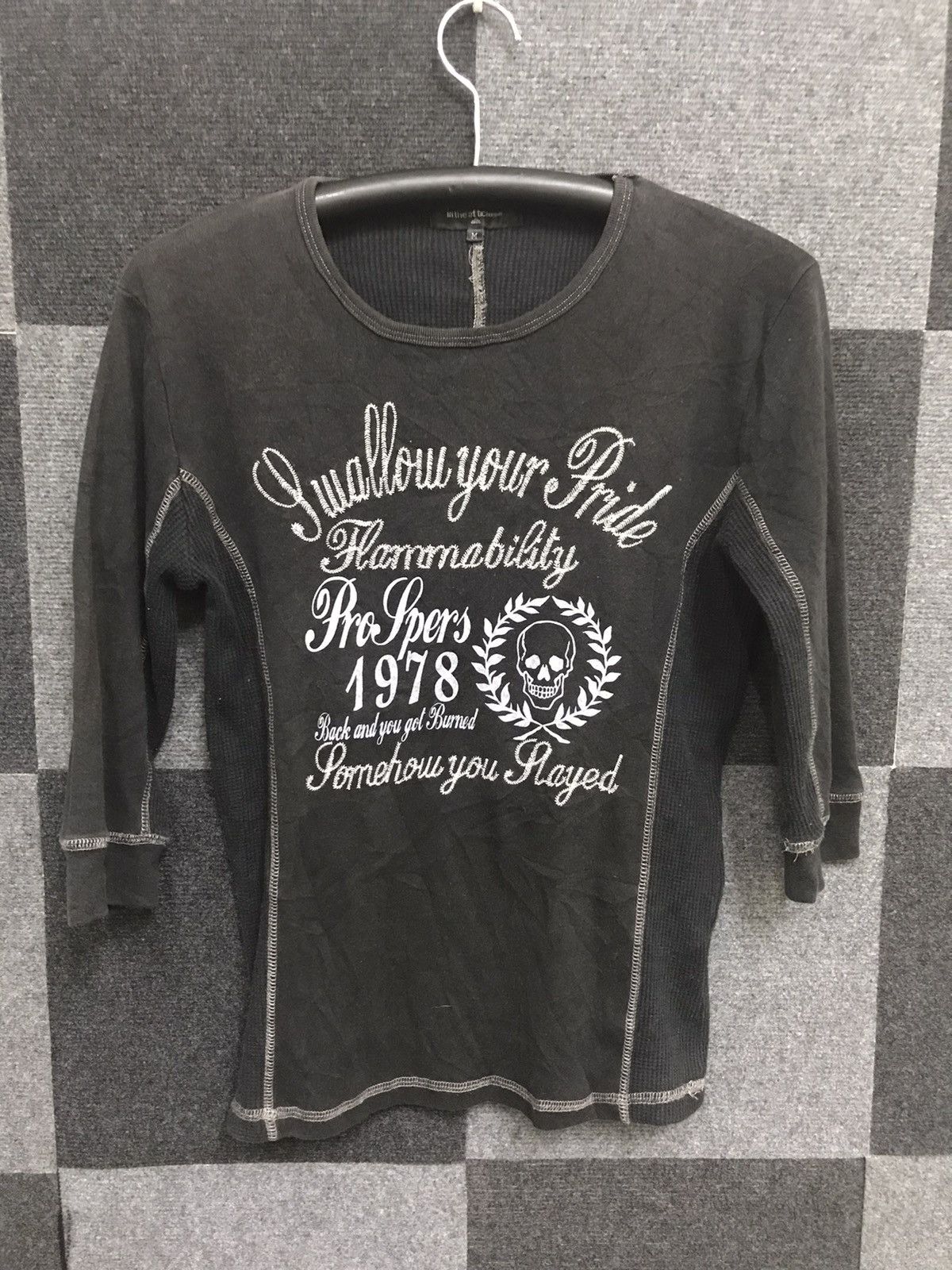 Japanese Brand in the attic Skinny Fit Skull Shirt Size US XS / EU 42 / 0 - 1 Thumbnail