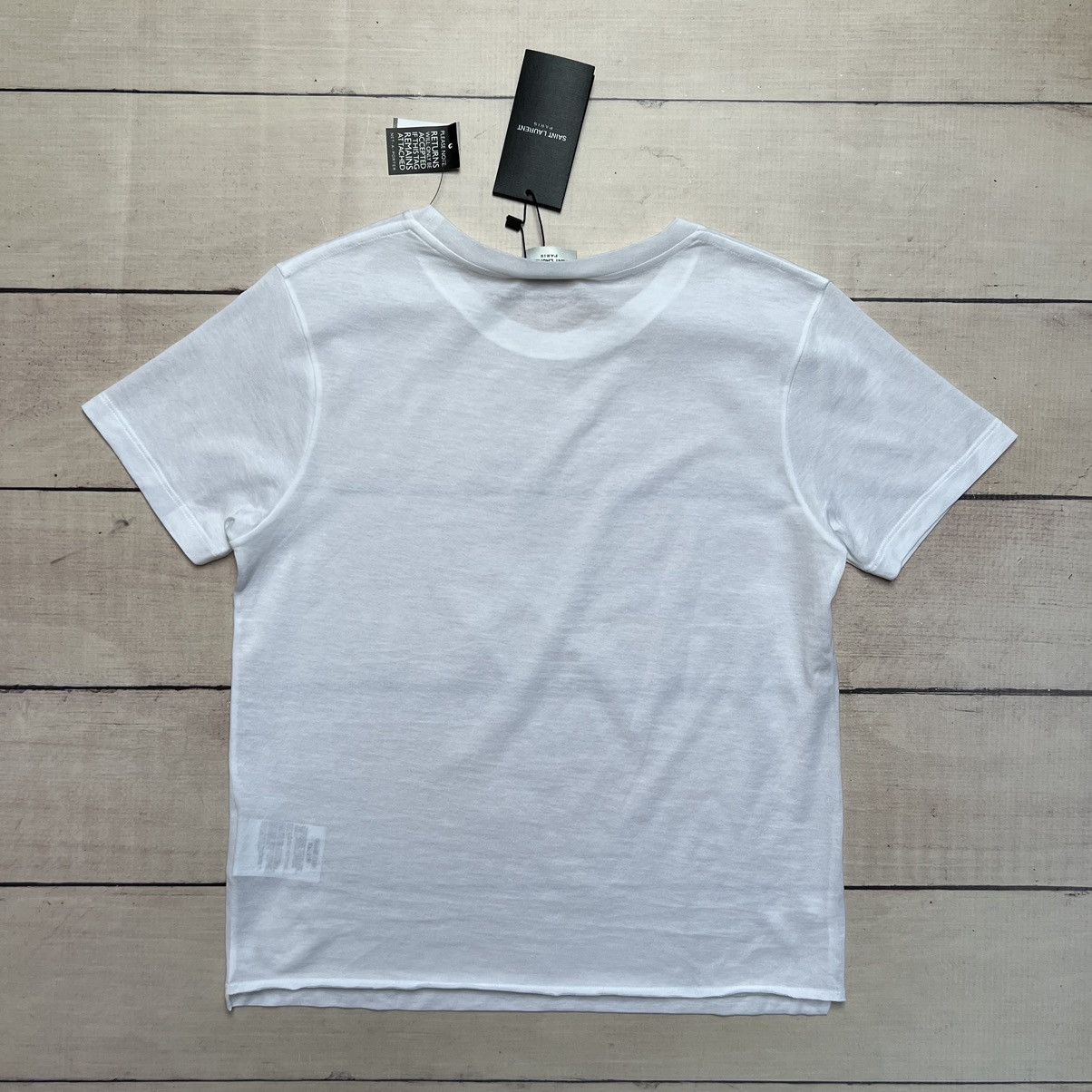 Saint Laurent Paris Saint Laurent Paris SL Logo Tee Tshirt Size XS / US 0-2 / IT 36-38 - 7 Thumbnail